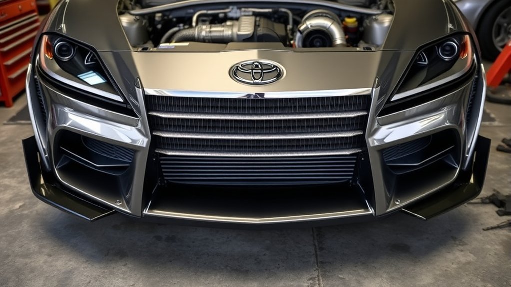 toyota supra intercooler guide