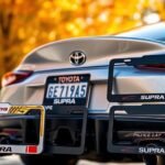 toyota supra license plate frames