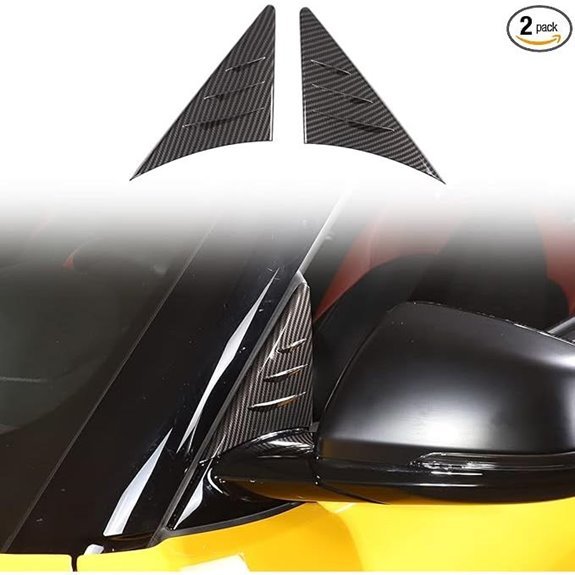 Toyota Supra GR A90 A91 Rearview Mirror Spoiler Trim