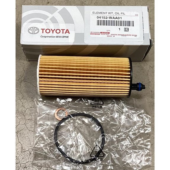 Toyota Genuine Oil Filter Kit 04152-WAA01 GR Supra 2.0L with Gasket