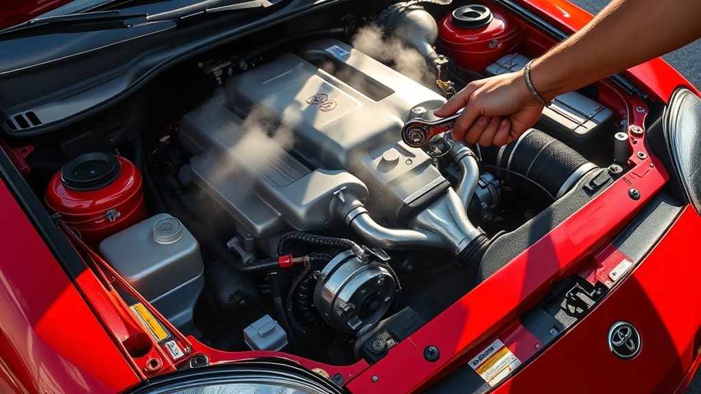toyota supra overheating causes