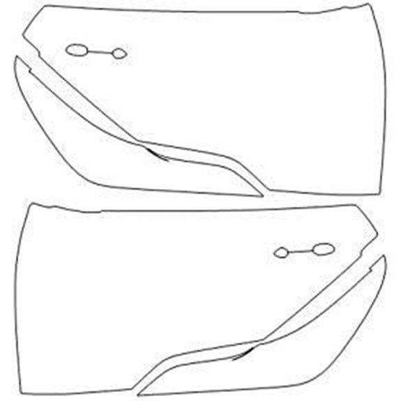 TRUE LINE Precut Paint Protection Film Kit for Toyota Supra