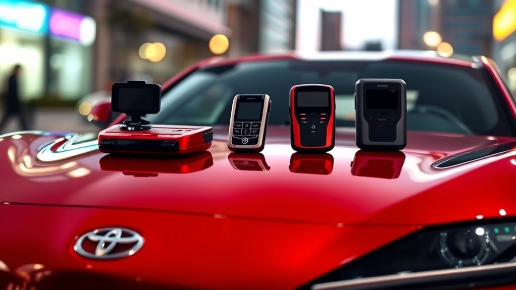 toyota supra radar detectors
