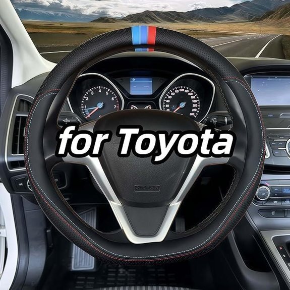 Toyota Supra Leather Steering Wheel Cover (1985-1998)