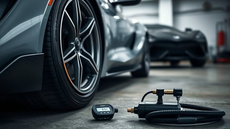 toyota supra tire pressure guide