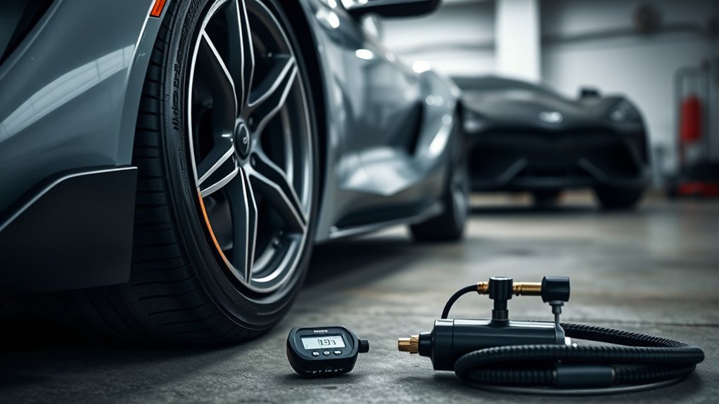 toyota supra tire pressure guide
