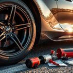 toyota supra tire repair