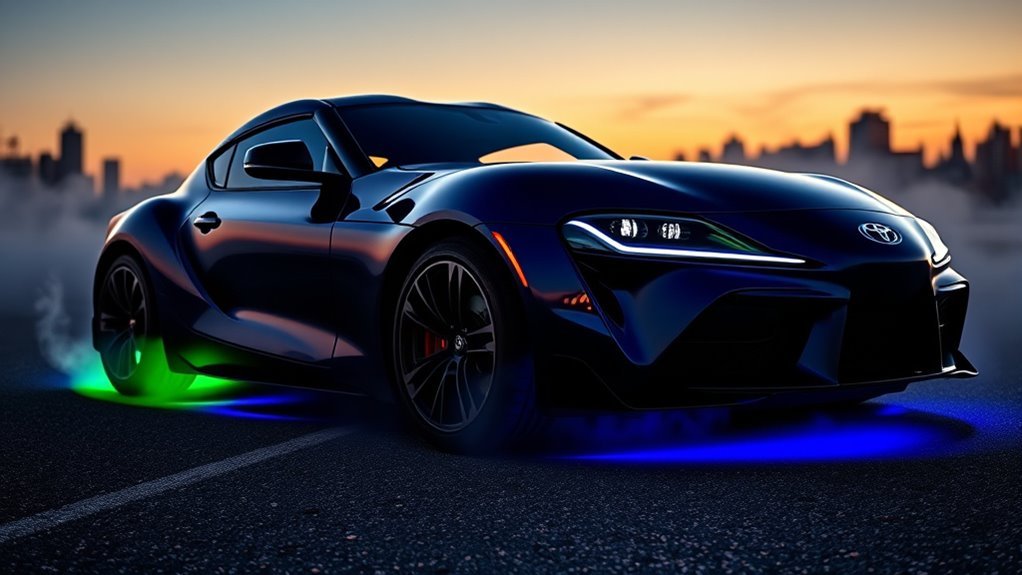 toyota supra underglow light kits