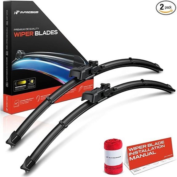 A-Premium Windshield Wiper Blades for Toyota Supra