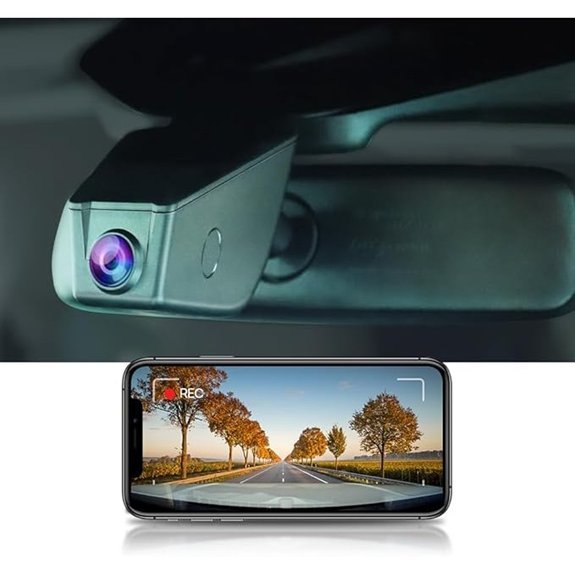 Fitcamx 4K Dash Cam for Toyota Tacoma 2016-2017