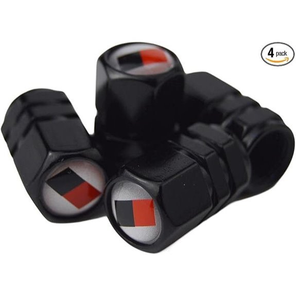 Racing Stripes Tire Valve Stem Cap Cover for Toyota
