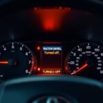 trac off warning indicator