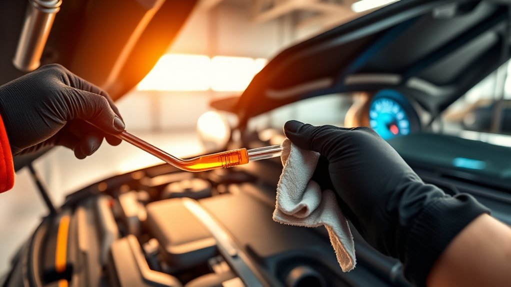 troubleshoot low oil warnings