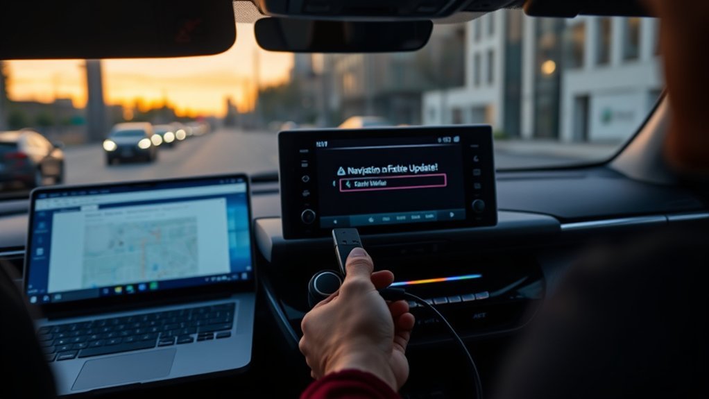 troubleshoot navigation update errors