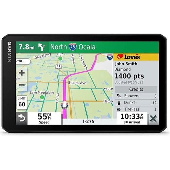 Garmin dēzlCam OTR710 GPS Truck Navigator