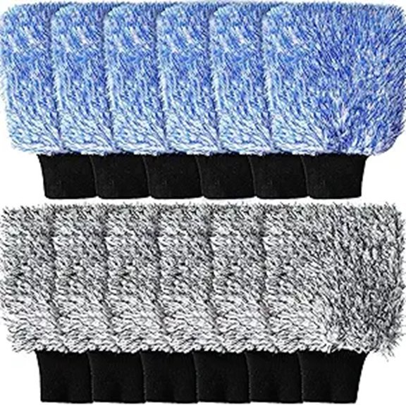 Riakrum Microfiber Car Wash Mitts (12 Pcs)