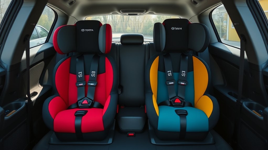 two car seats maximum