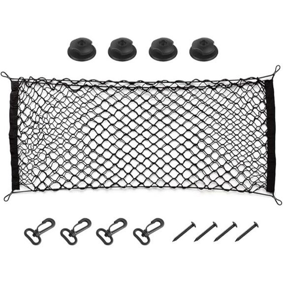 Car Rear Cargo Net Storage Organizer (Universal Fit)