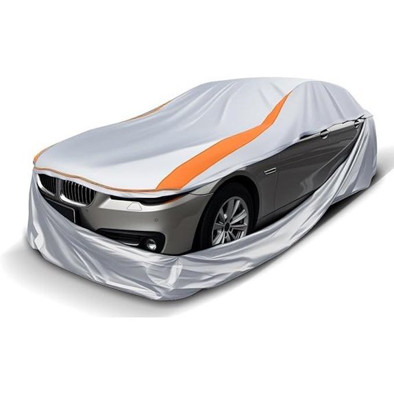 Sliver Full Enclosed Car Cover for Universal Fit