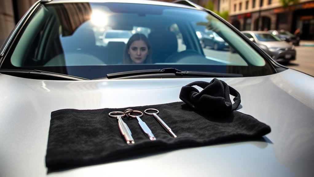 unlock rav4 without damage