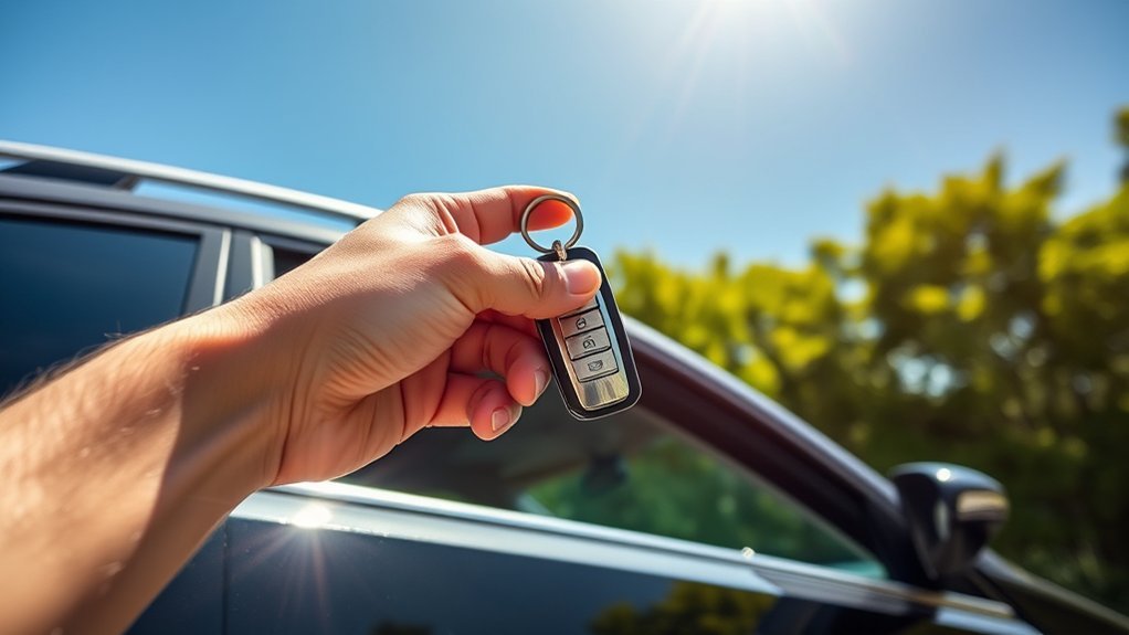 unlock rav4 without key