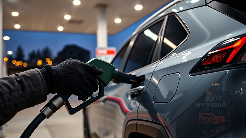 use recommended fuel type