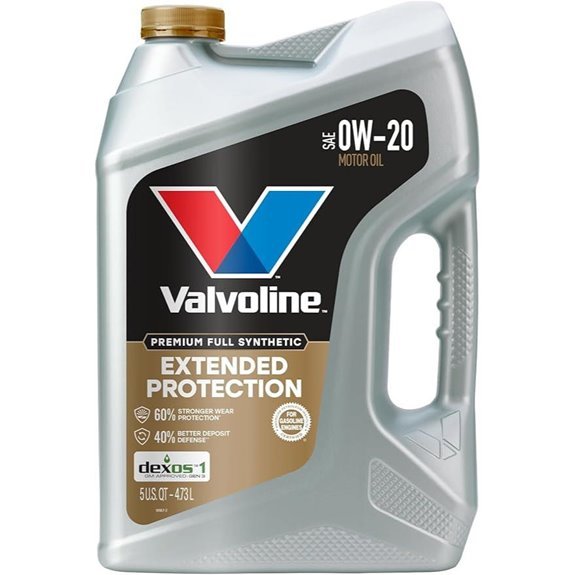 Valvoline Extended Protection Full Synthetic Motor Oil SAE 0W-20 5 QT