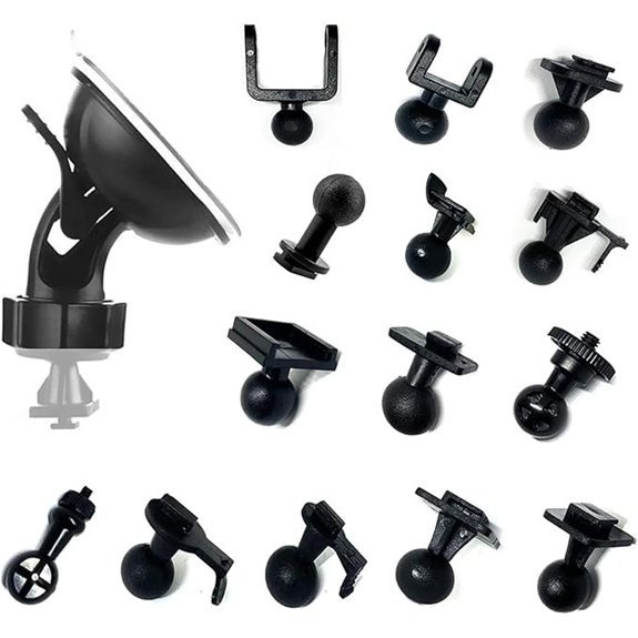 Dash Camera Suction Cup Mount for Vehicle DVR