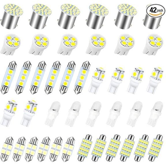 42PCS Car LED Dome Lights Kit for Vehicles