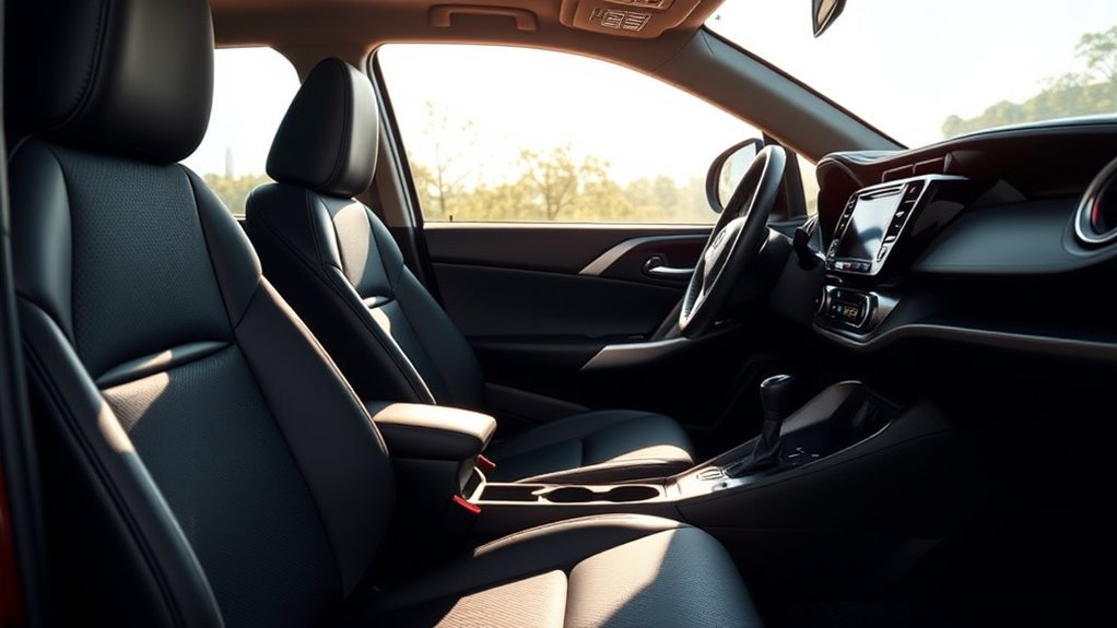 ventilated seats enhance comfort
