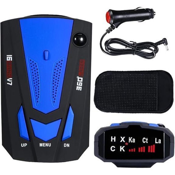 Speed Sentinel Radar Detector with Voice Alerts