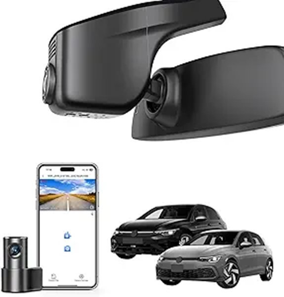 4K & 1080p Dash Cam for Volkswagen Golf MK 7/8