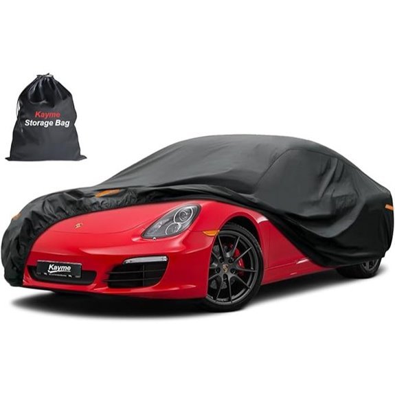 Kayme 7 Layers Waterproof Car Cover for Coupes