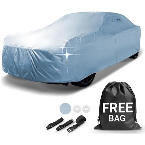 iCarCover Waterproof Car Cover for 184-188 Inches