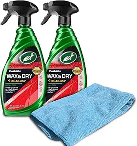 Turtle Wax 1-Step Wax and Dry Double Pack