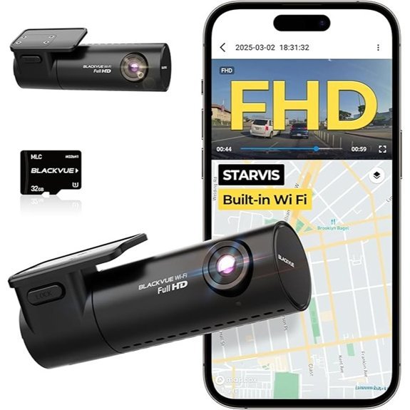 BlackVue DR590X-1CH Plus Dash Cam with Wi-Fi