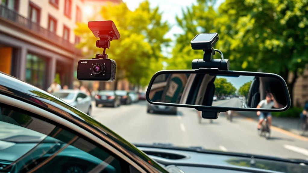 wide angle dash cams