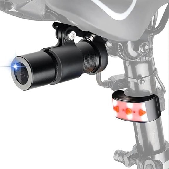 VSYSTO WiFi Bicycle Rear View Camera with Tail Light