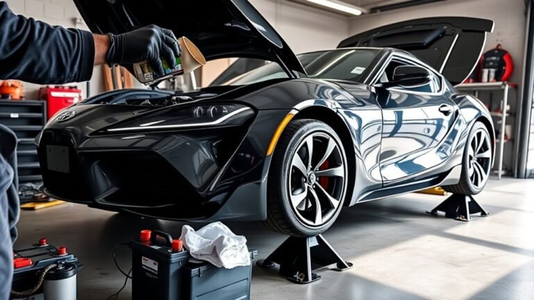 winterize toyota supra storage