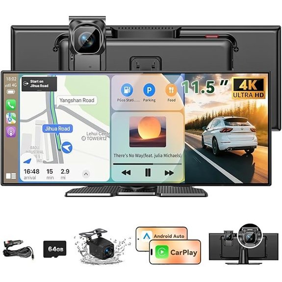 11.5 Wireless CarPlay & Android Auto HD Touchscreen