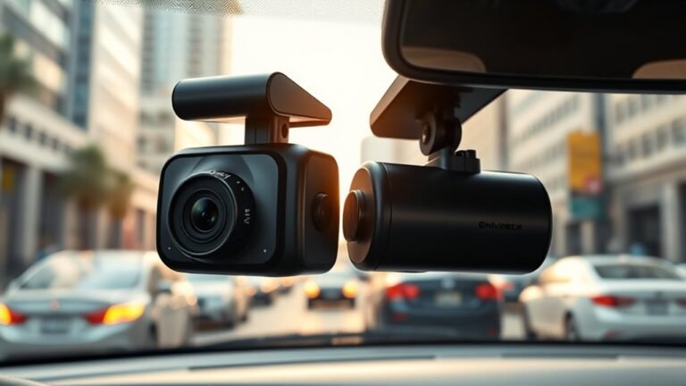 wireless front and rear dash cam