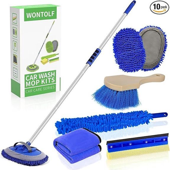 Wontolf 62'' Car Wash Brush Cleaning Kit