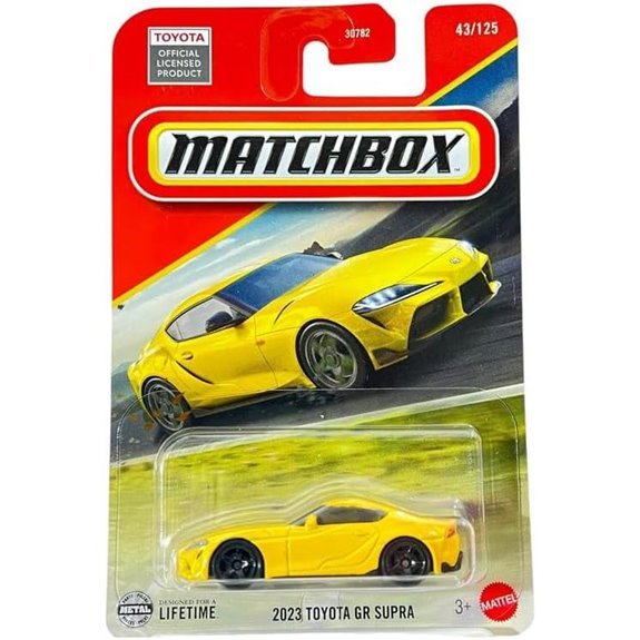 Hot Wheels 2023 Toyota GR Supra (Yellow)