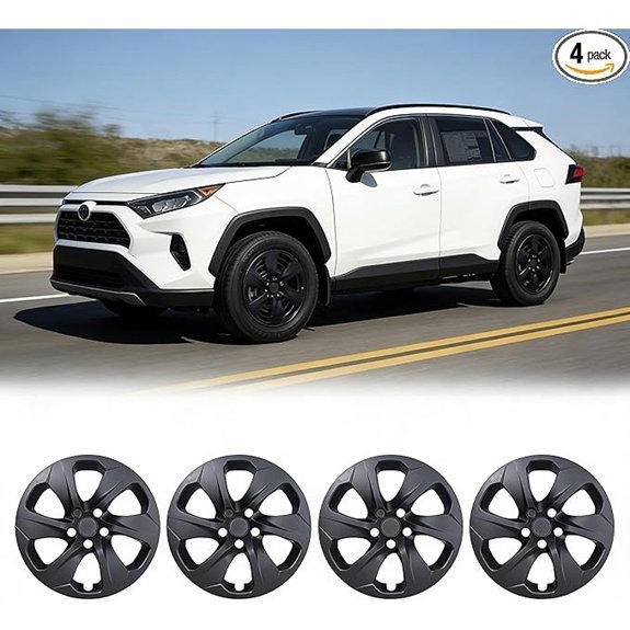 17-Inch Hubcaps for 2019-2025 Toyota RAV4 (Set of 4)
