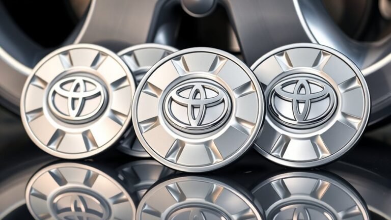 2007 highlander wheel center covers