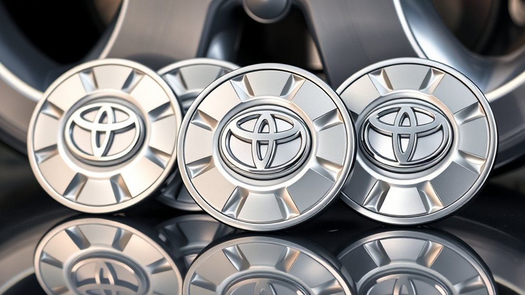 2007 highlander wheel center covers