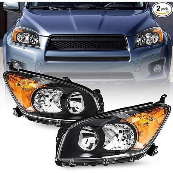 VRC Headlight Assembly for 2009-2012 Toyota RAV4