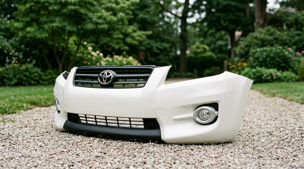 2011 rav4 white bumper