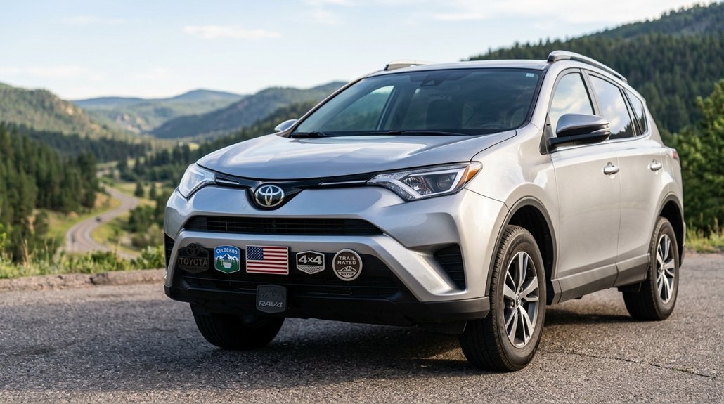 2017 rav4 hitch cover options
