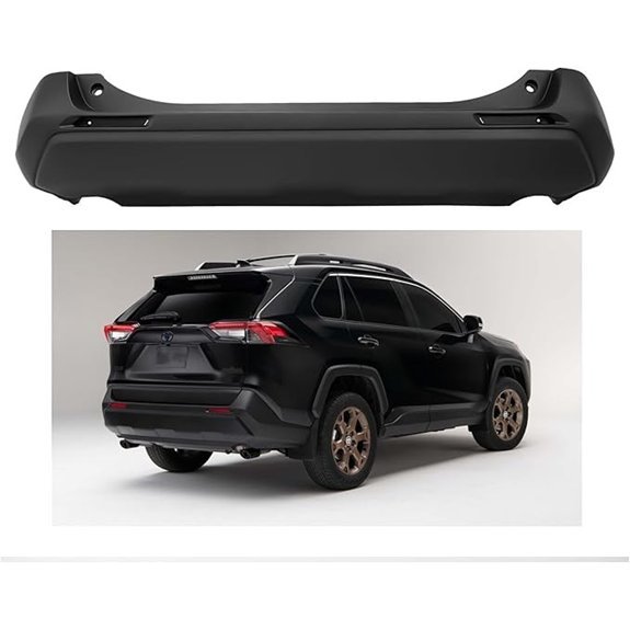 Telfair Rear Bumper Cover for 2019-2023 Toyota RAV4